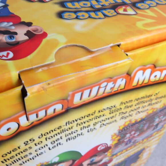 NEW OPEN BOX Dance Dance Revolution Mario Mix Nintendo Sealed GameCube Game - Picture 6 of 15